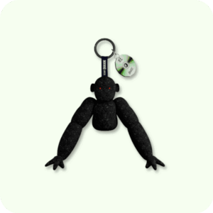 Scary Baboon Plushie BLACKGOOGOO